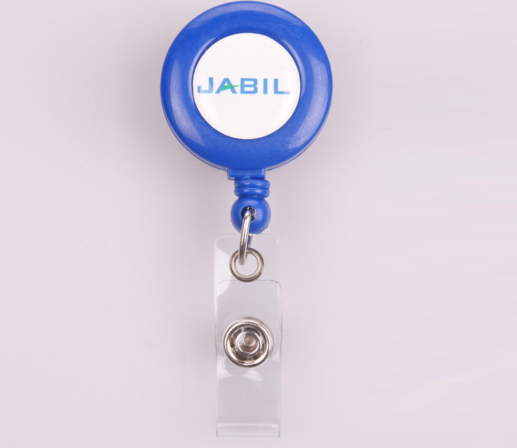 Plastic Abs Round Badge Reel