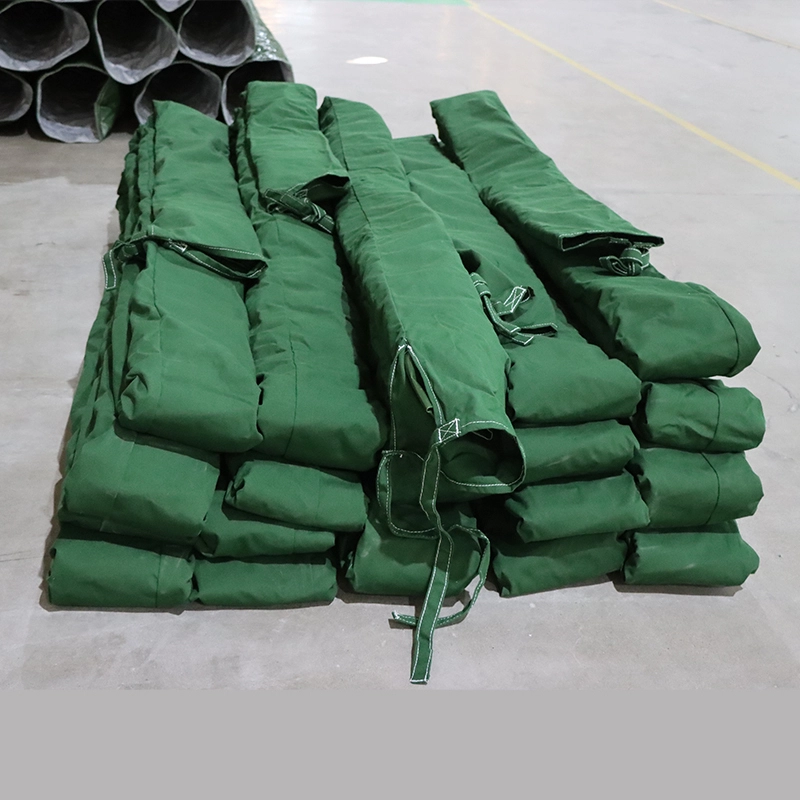 Conduit d'isolation de climatisation vert militaire avec système de chauffage NUOENWEI 1
