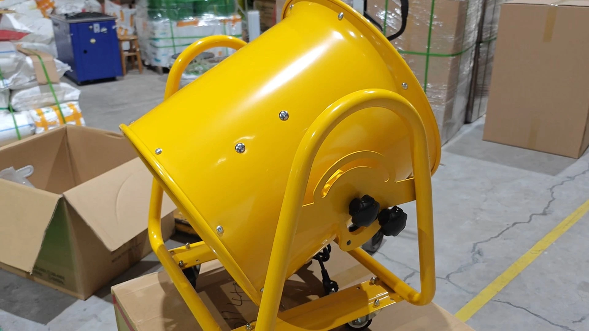 Portable ventilation fan carry handle and wheel for Architecture and construction NUOENWEI 1