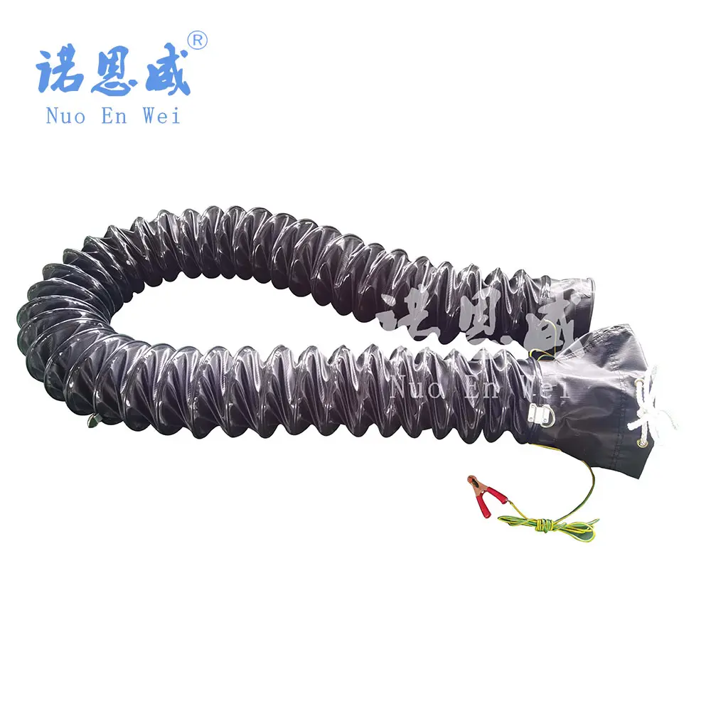 anti-static negative pressure ventilation hose Ensure operation safety for Basements and tunnels NUOENWEI 5