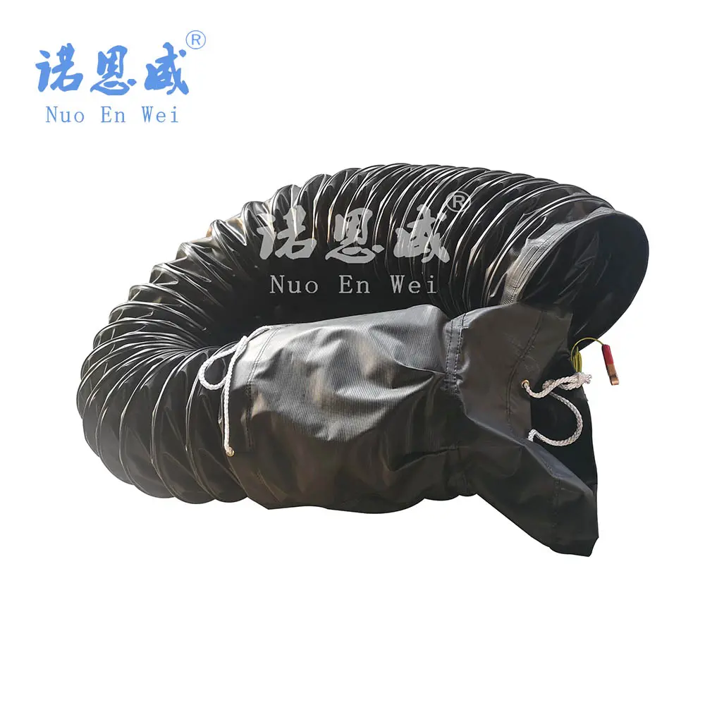 anti-static negative pressure ventilation hose Ensure operation safety for Basements and tunnels NUOENWEI 8