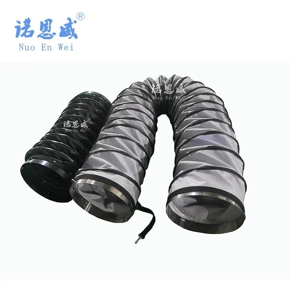 high temperature flexible ducting​ for Portable Gas/Oil Indirect Fired Air Heaters NUOENWEI 4