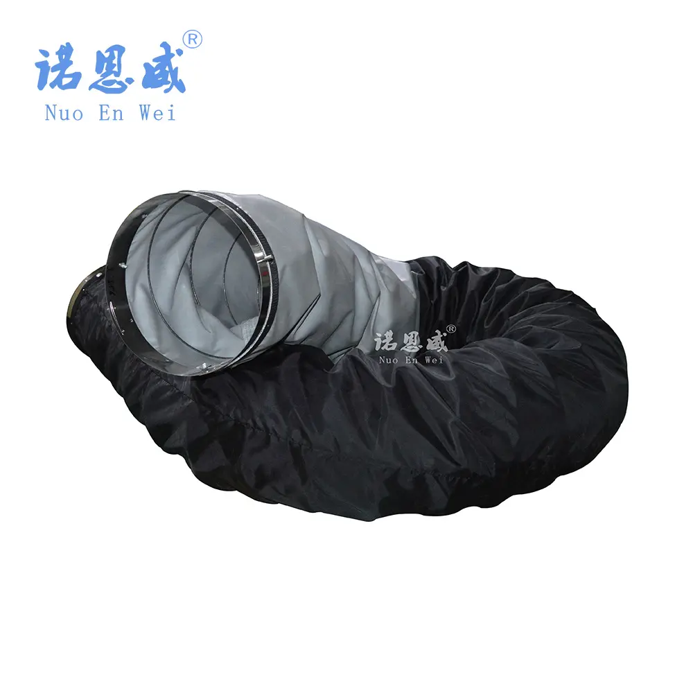 Tuyau d'air flexible à haute température, bonne résistance aux acides métalliques alcalins, pour l'industrie de l'extraction de fumée, l'industrie chimique NUOENWEI 7