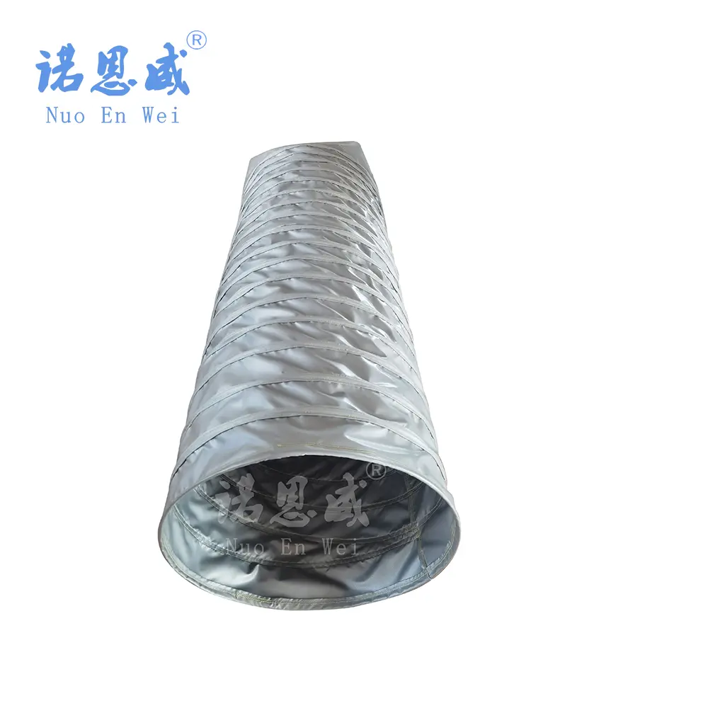 Steam Heated Resistant Ventilation Hose high temperature resistance for gold mining NUOENWEI 3