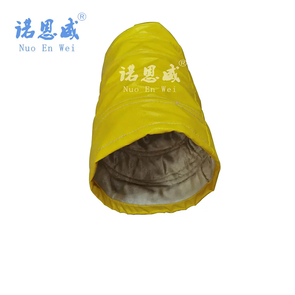Steam Heated Resistant Ventilation Hose high temperature resistance for gold mining NUOENWEI 7