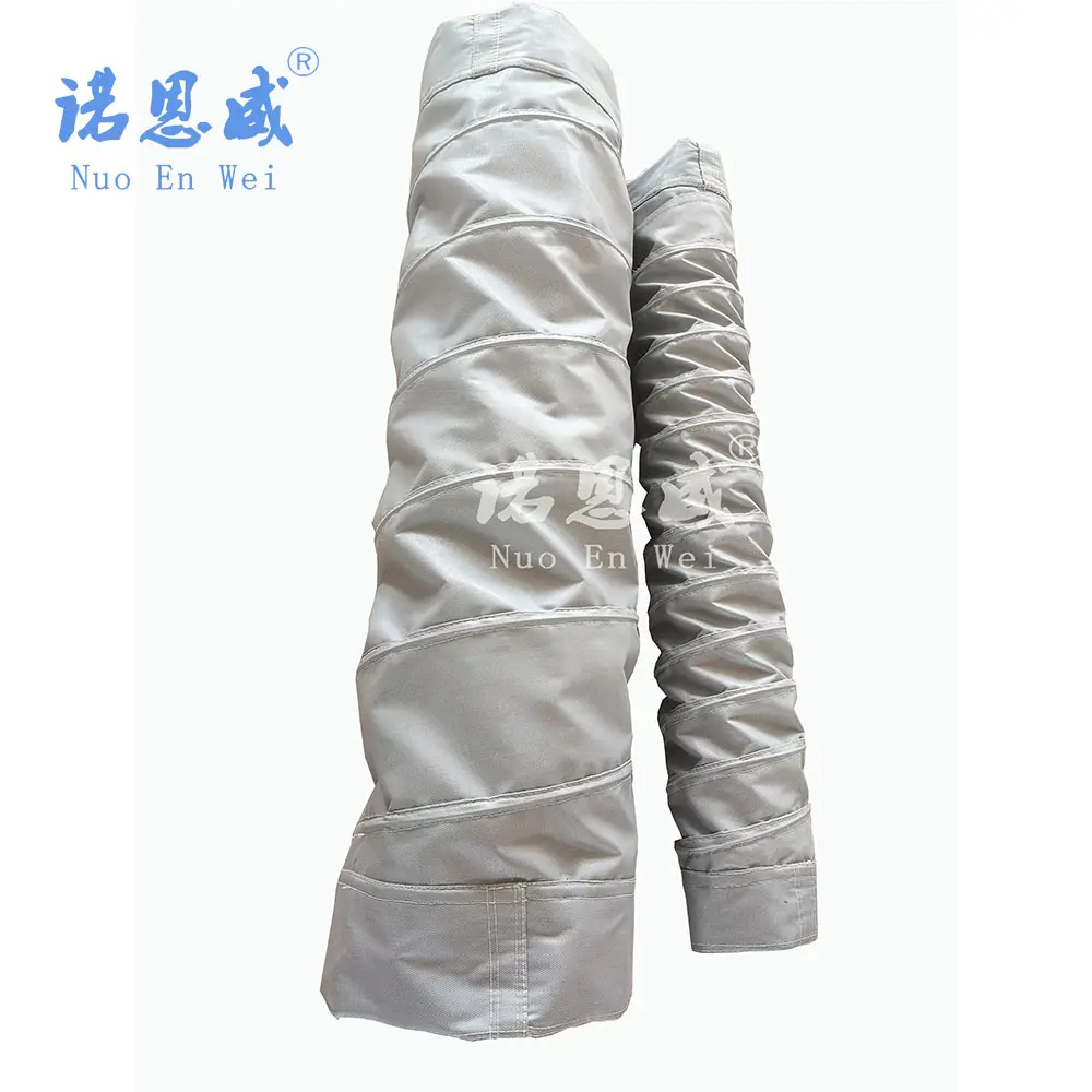 Steam Heated Resistant Ventilation Hose high temperature resistance for gold mining NUOENWEI 9