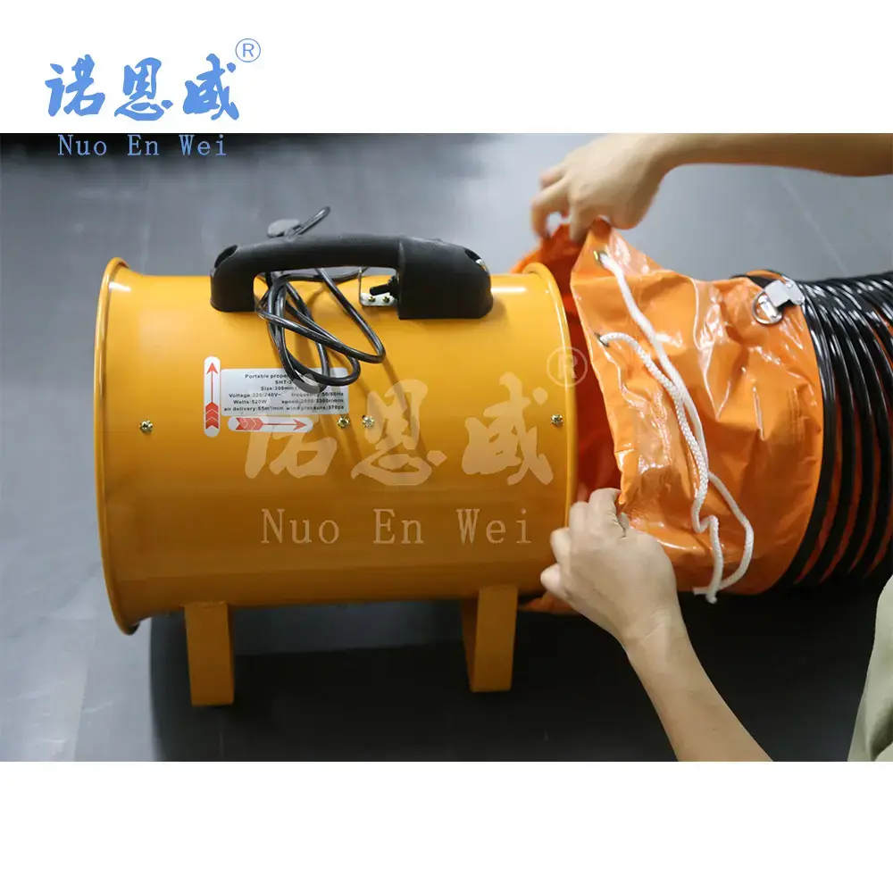 Portable Ventilation Fan Manufacturing for Construction 4