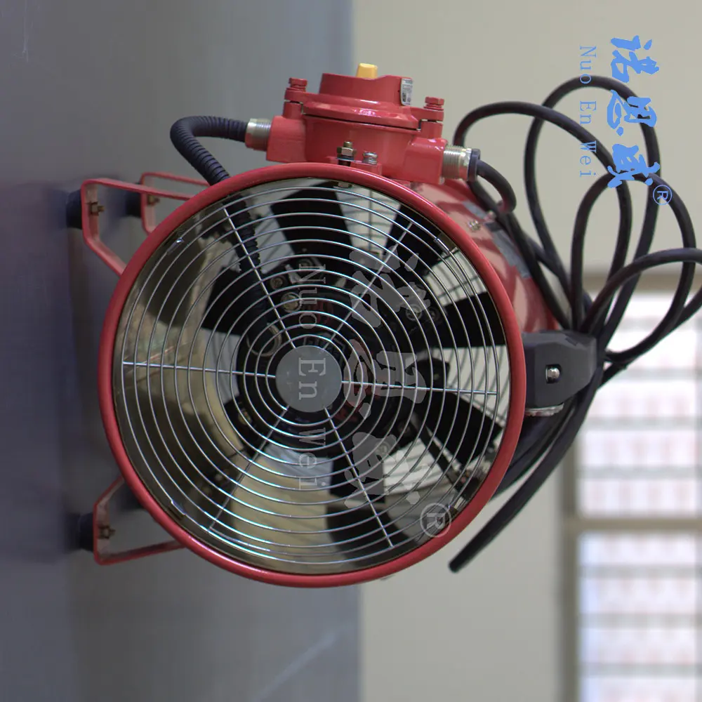 Ventilateur de ventilation antidéflagrant de sous-sol Portable et durable pour le sous-sol d'entrepôt de matériaux inflammables NUOENWEI 2