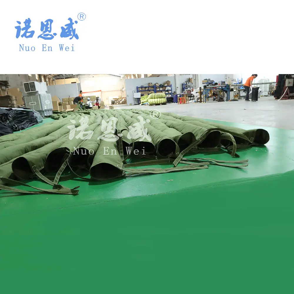 Army Green pre-conditioned aircraft PCA hose Effective transport for military aircraft ventilation NUOENWEI 3