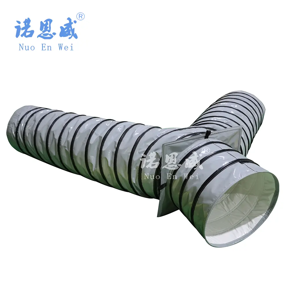 Tuyau d'isolation de climatisation, conduit à 4 voies pour connecteur de conduit NUOENWEI 4