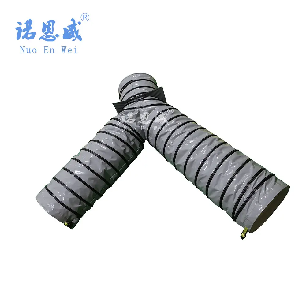 Tuyau d'isolation de climatisation, conduit à 4 voies pour connecteur de conduit NUOENWEI 6