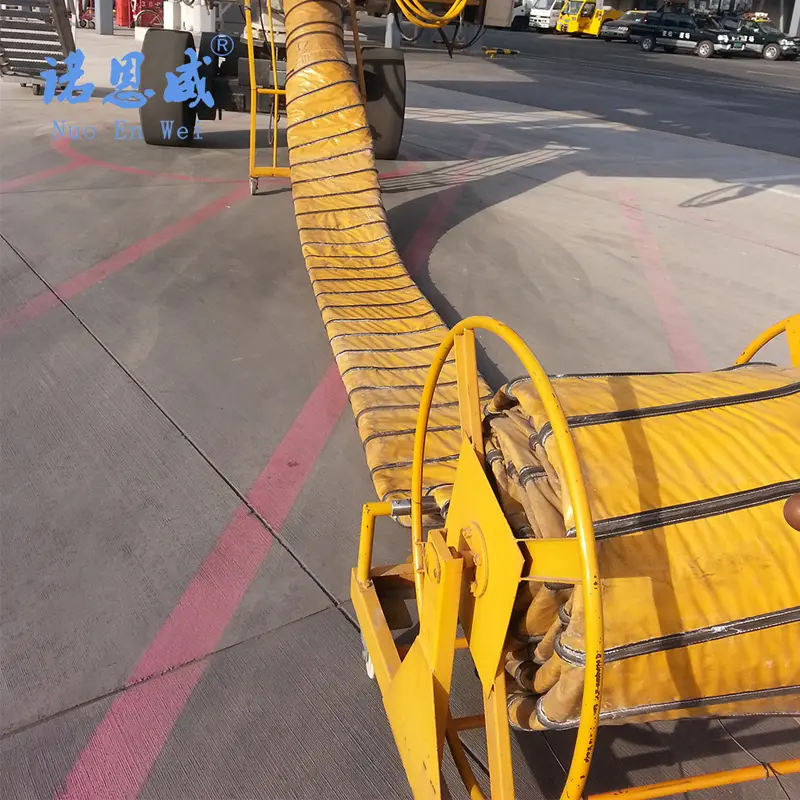 Manguera de aire acondicionado resistente al desgaste para servicio de aeronaves NUOENWEI 2