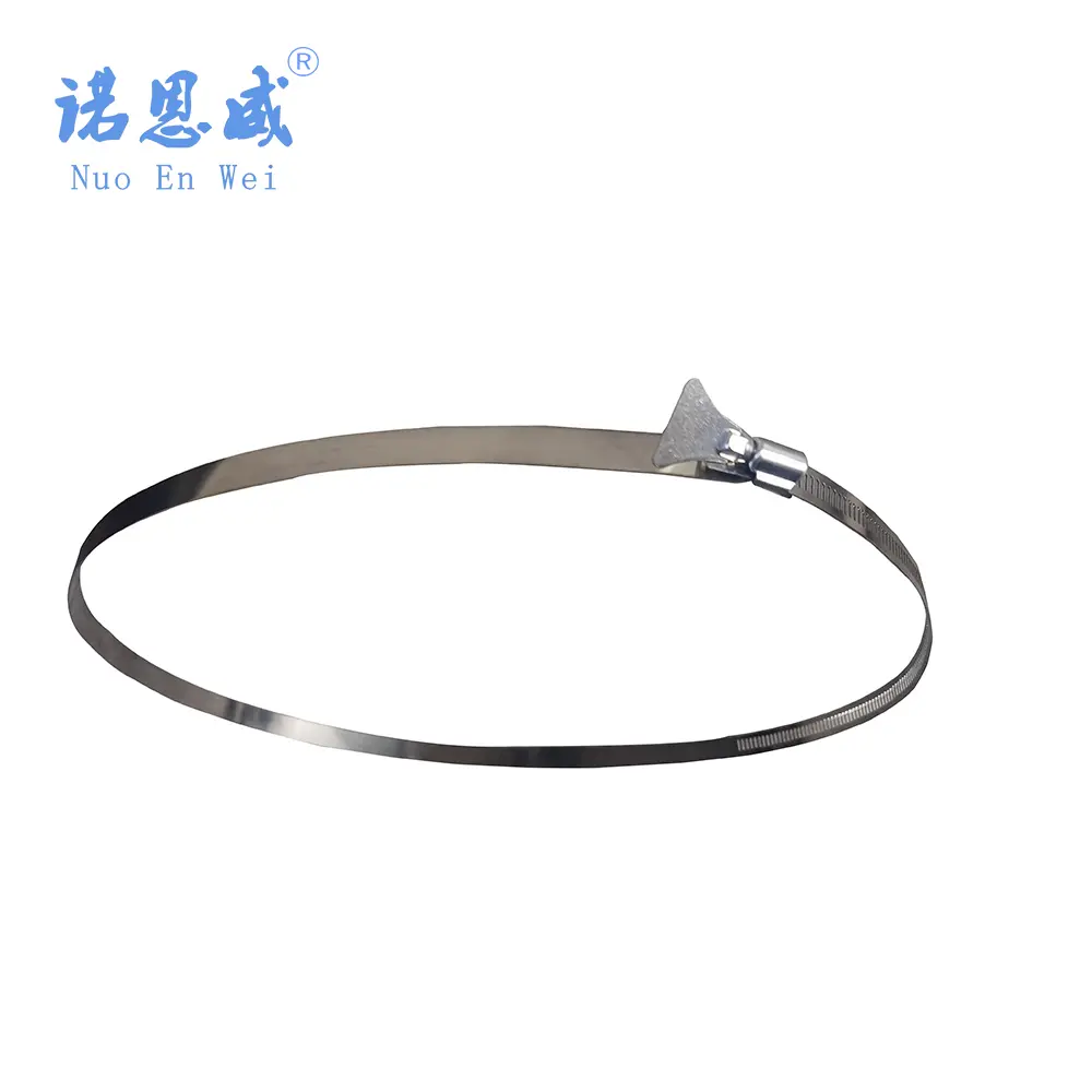 Ruban de serrage en acier inoxydable pour tuyau NUOENWEI 2