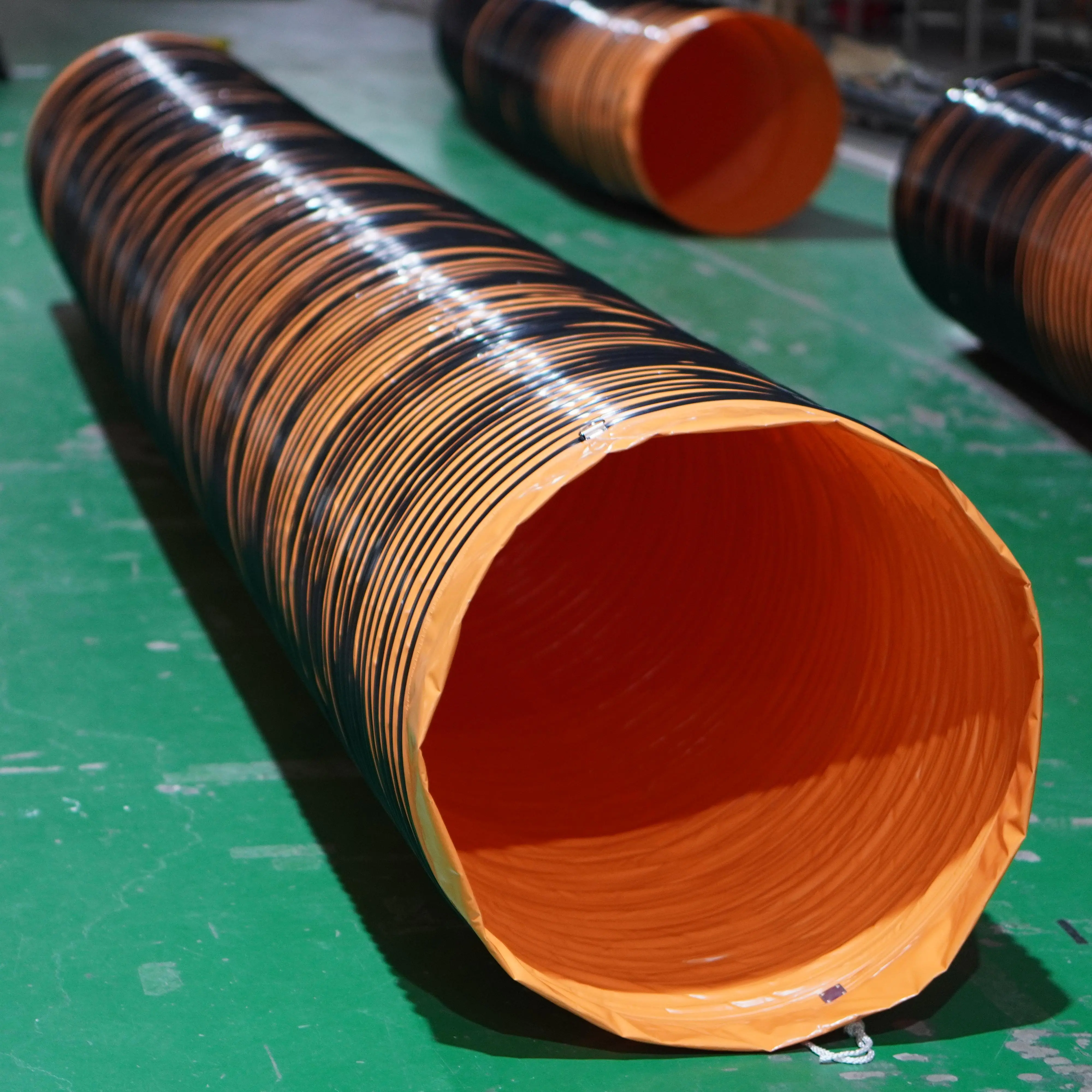 Professional PVC negative pressure exhaust ducts flame retardant and corrosion resistant to ensure exhaust ventilation NUOENWEI 1