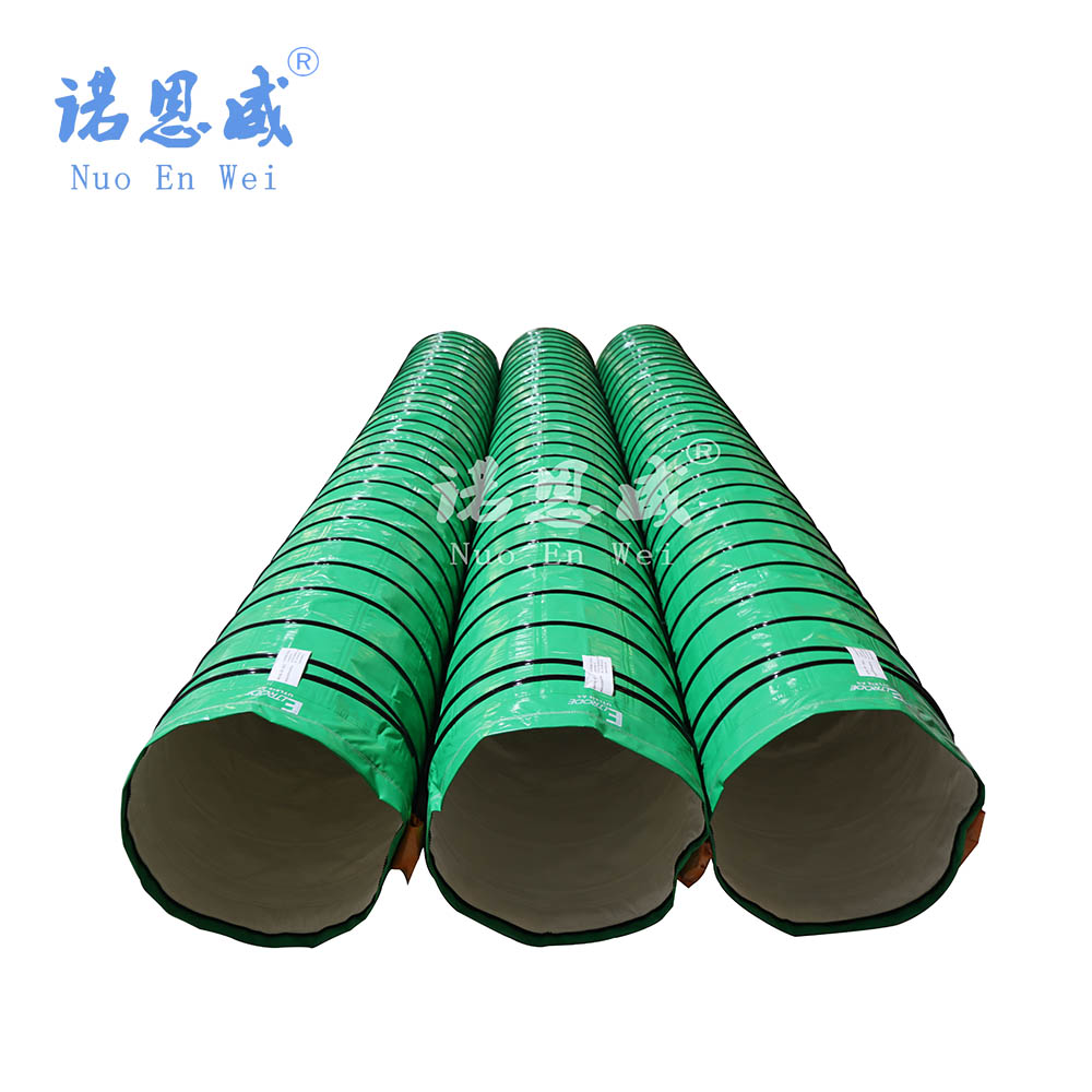 Conducto flexible para aire acondicionado de PVC y material aislante para enfriador de granos NUOENWEI 5