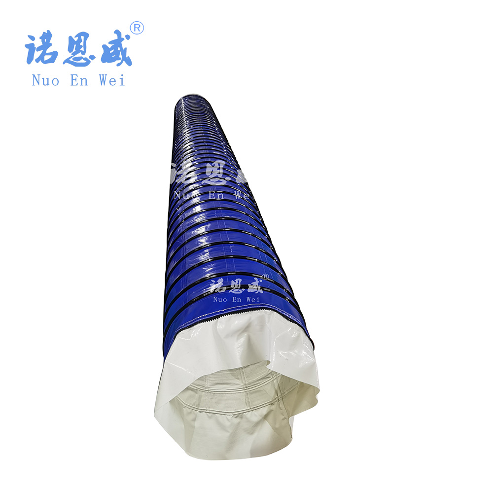 Conducto flexible para aire acondicionado de PVC y material aislante para enfriador de granos NUOENWEI 2