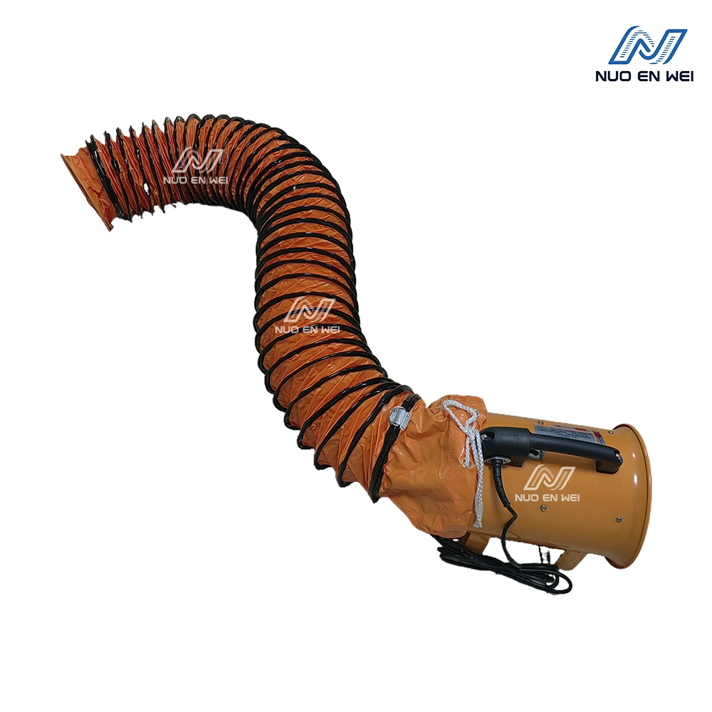 Conduit de ventilation flexible haut de gamme – Tuyau de ventilation industriel en PVC | Résistant à la déchirure, à la corrosion et au feu 1