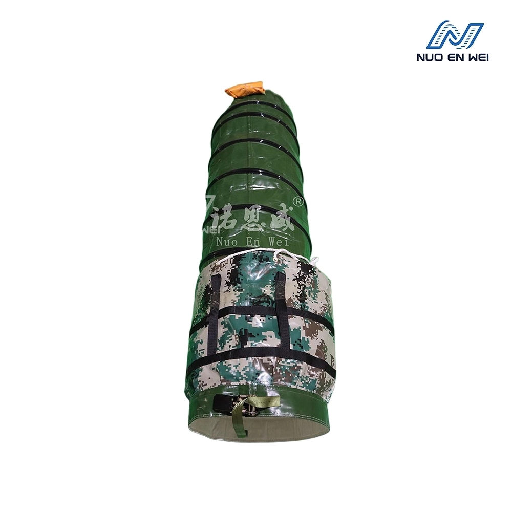 Conductos portátiles de grado militar NUOENWEI | Manguera de aire flexible de alta resistencia de 4" a 59" | Colores y longitudes personalizados para ventilación 1