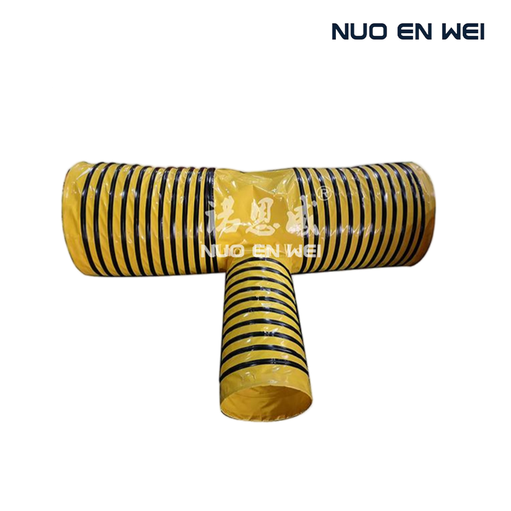NUOENWEI PVC Fabric Y-Shaped Flexible Ducting – Custom Branch Duct 4