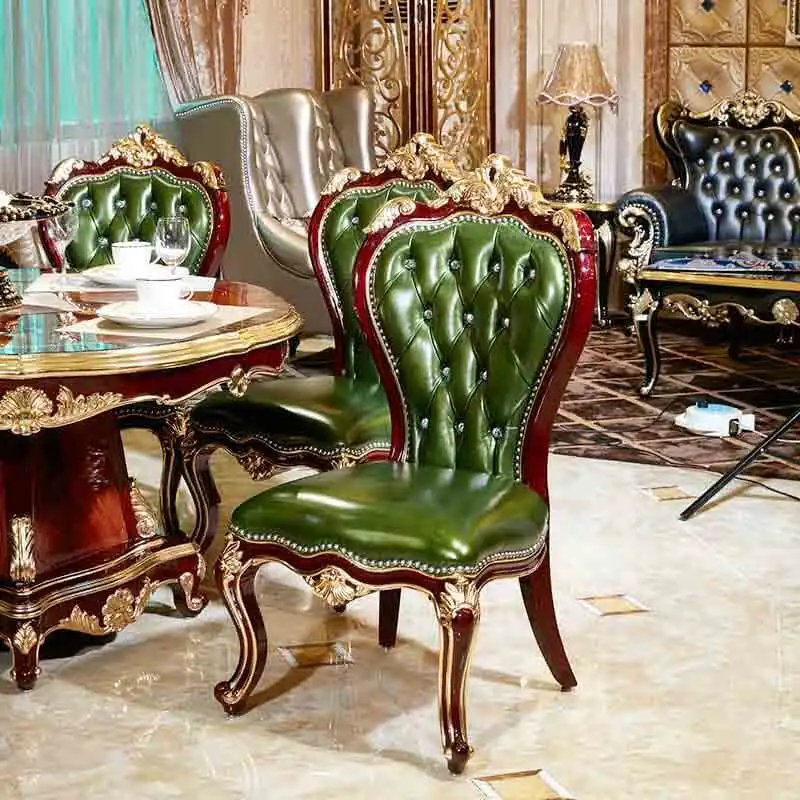classic gold solid brown James Bond Brand chair classic supplier 2