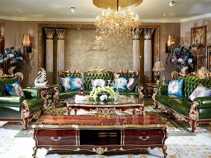 traditional living room tables gold traditional round coffee table james company 2