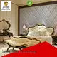 Hot silver antique beds brown blue James Bond Brand 1
