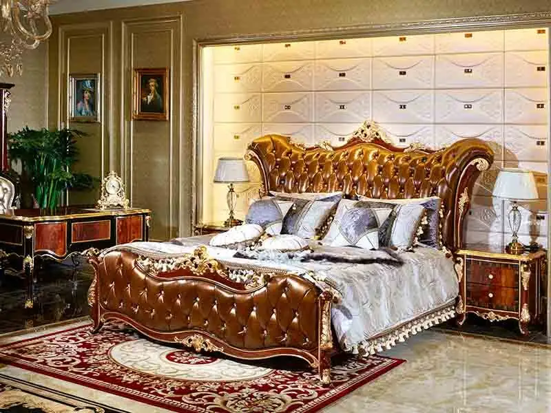 bond antique beds wood style James Bond company 2
