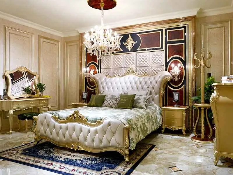 bond antique beds wood style James Bond company 3