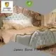 Wholesale grey classic king size bed solid James Bond Brand 1