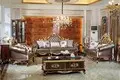 offwhite traditional classical brown luxury sofa James Bond 3