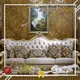 classical deep luxury sofa brown James Bond company 1