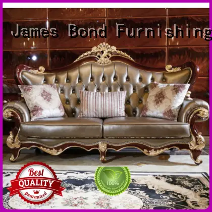 classic bond leather sofa traditional style whitelight James Bond company 1