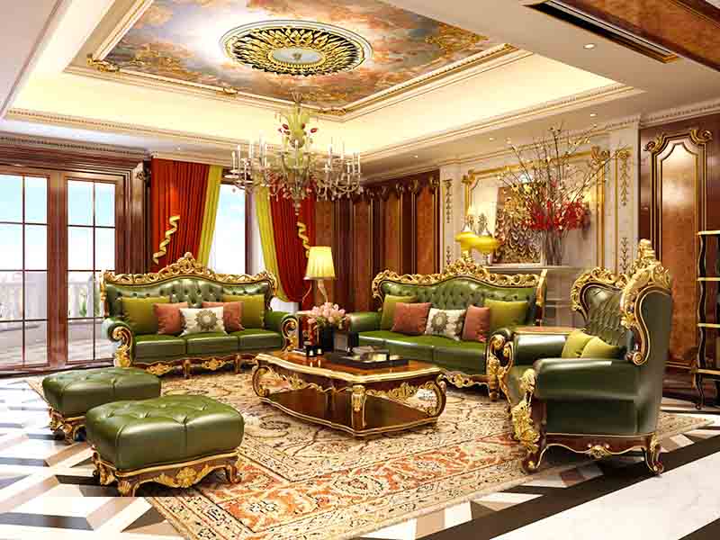 leather sofa traditional style solid Bulk Buy offwhite James Bond 5