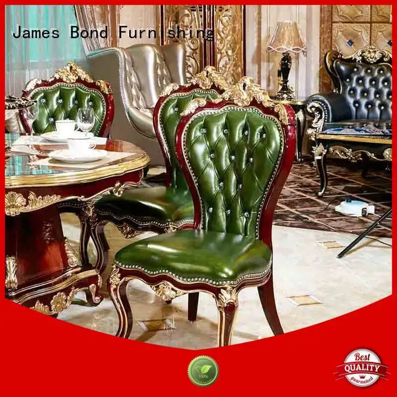 solid white deep chair classic light James Bond Brand 1