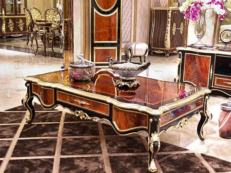 James Bond Brand paint piano traditional round coffee table coffee factory 2