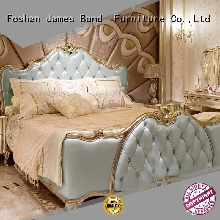 james bond luxury white James Bond Brand antique beds supplier 1