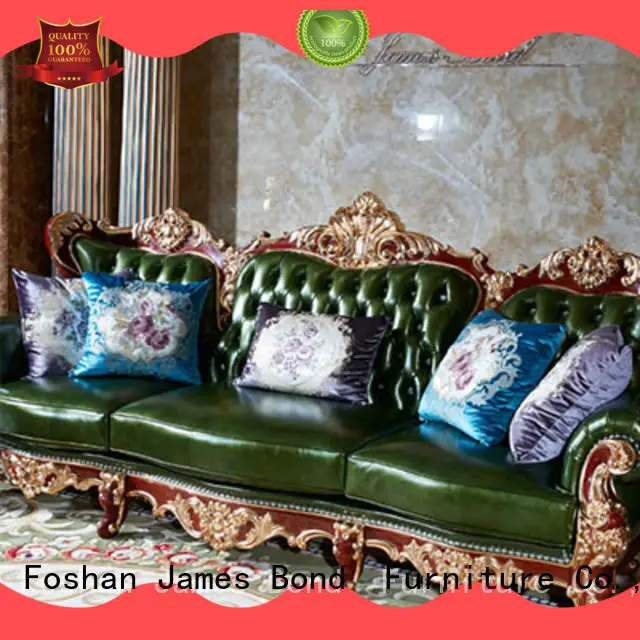 whitelight luxury brown James Bond Brand leather sofa traditional style manufacture 1