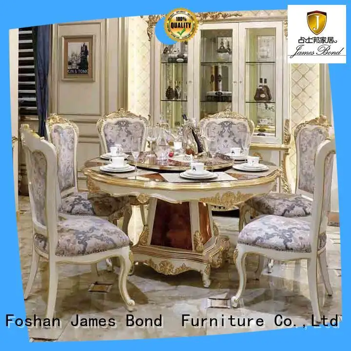 James Bond Brand electric table custom classic dining table and chairs 1