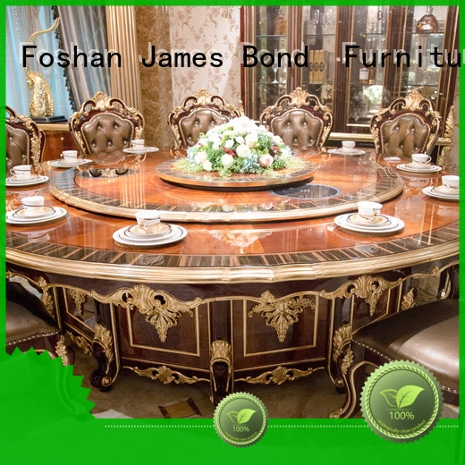 La table à manger classique en résine conçoit un approvisionnement direct d'usine pour la maison James Bond 1