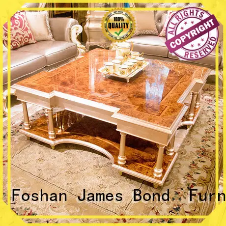 James Bond solid wood luxury coffee table series for hotel 1