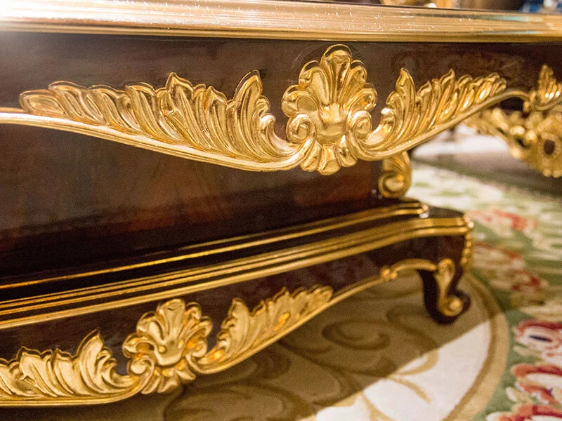 excellent fabricant de tables basses de style traditionnel pour chambre d'amis James Bond 5