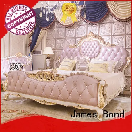 excellent classic bedroom furniture designs factory price for hotel James Bond 1