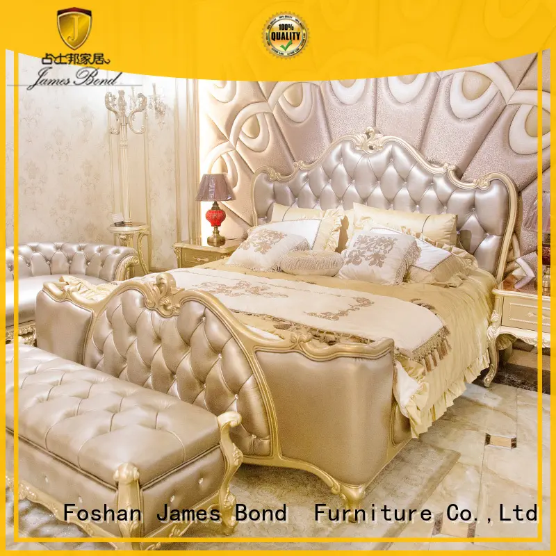 comfortable french classic bedroom furniture supplier for hotel James Bond 1