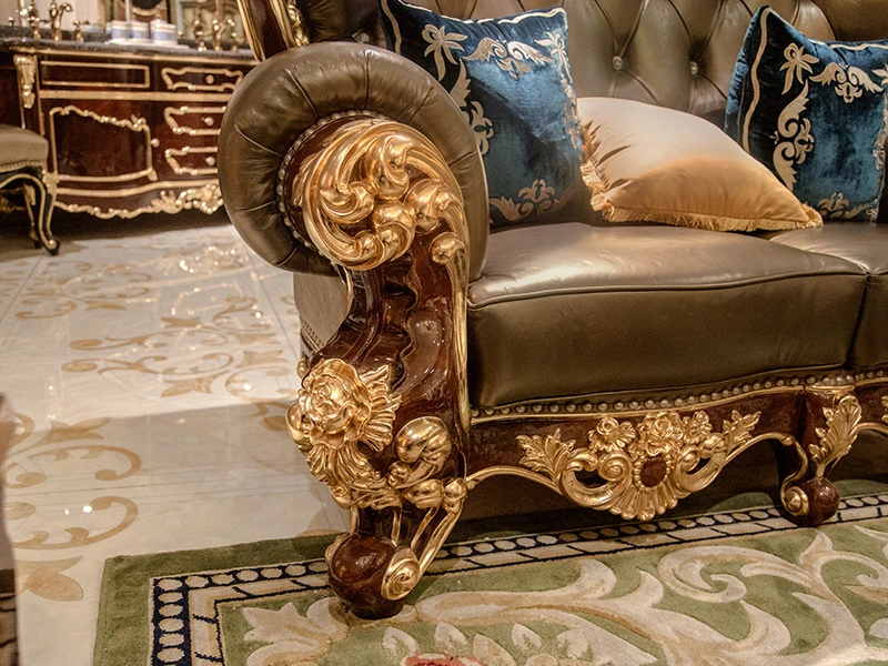 solid wood traditional sofas with legs factory direct supply for hotel James Bond 4