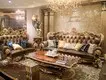 Традыцыйныя канапы з цвёрдай драўніны на ножках, прамыя пастаўкі з завода для гатэля Джэймса Бонда 6