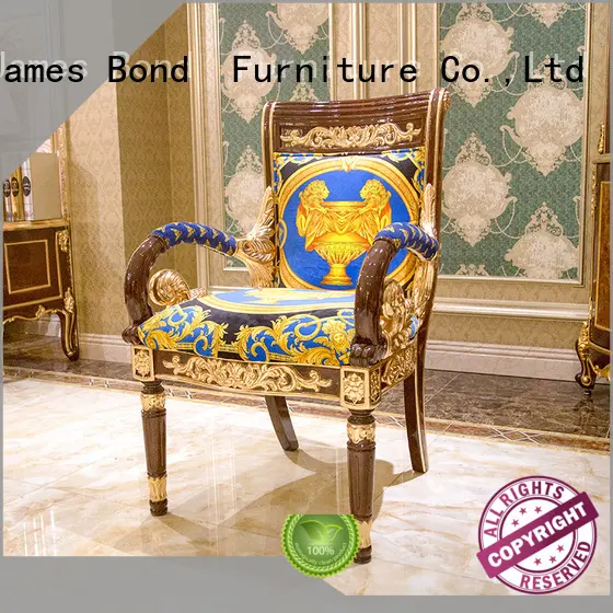 Classical leisure chair velvet for hotel James Bond 1