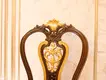 James Bond classic dining chair 14k gold and solid wood Light brown JP606 2
