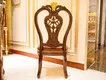 James Bond classic dining chair 14k gold and solid wood Light brown JP606 3