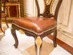 James Bond classic dining chair 14k gold and solid wood Light brown JP606 4