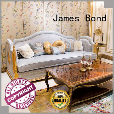 solid wood traditional couches manufacturer for guest room James Bond 1